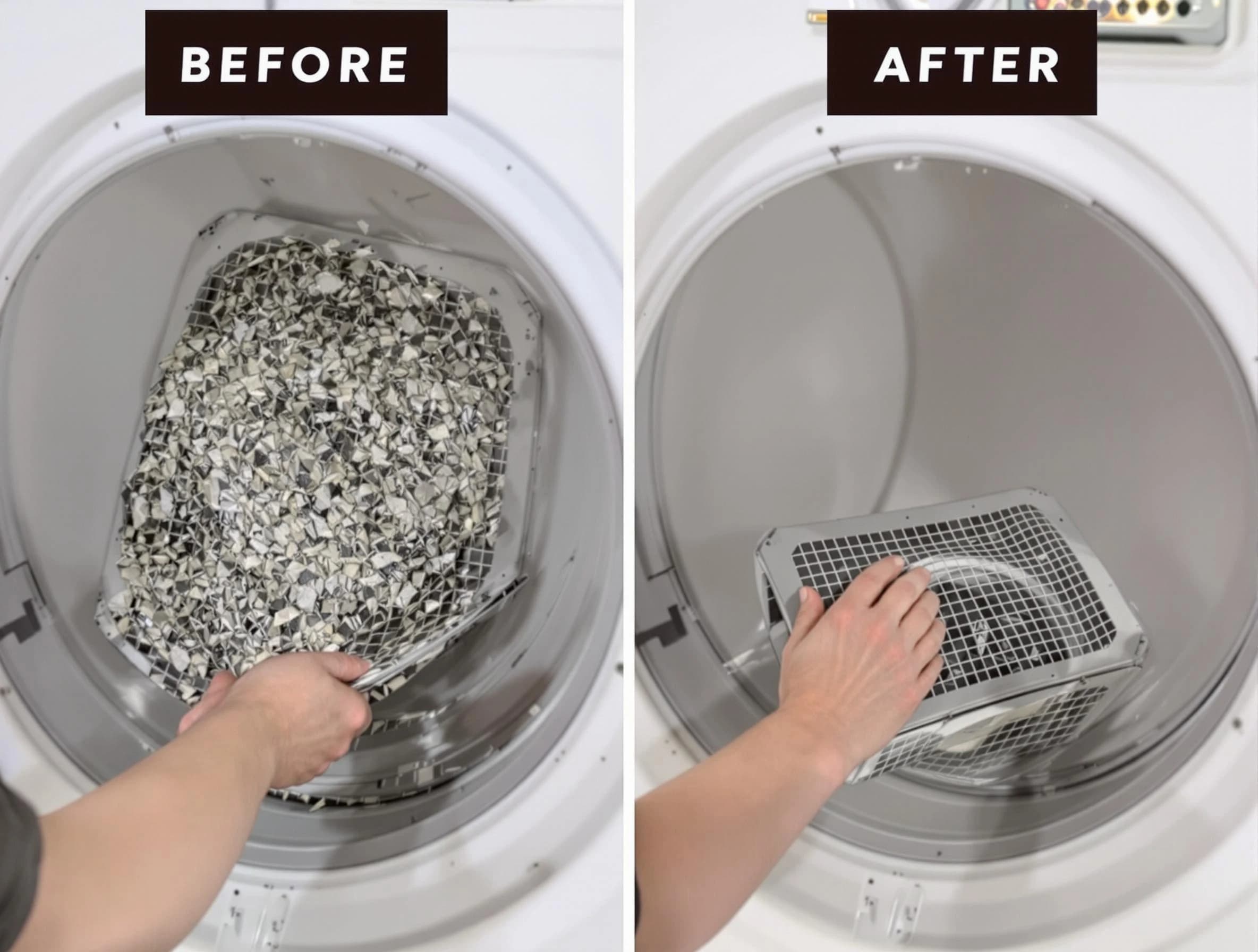 Professional lint trap cleaning by Lebanon Dryer Vent Cleaning in Lebanon