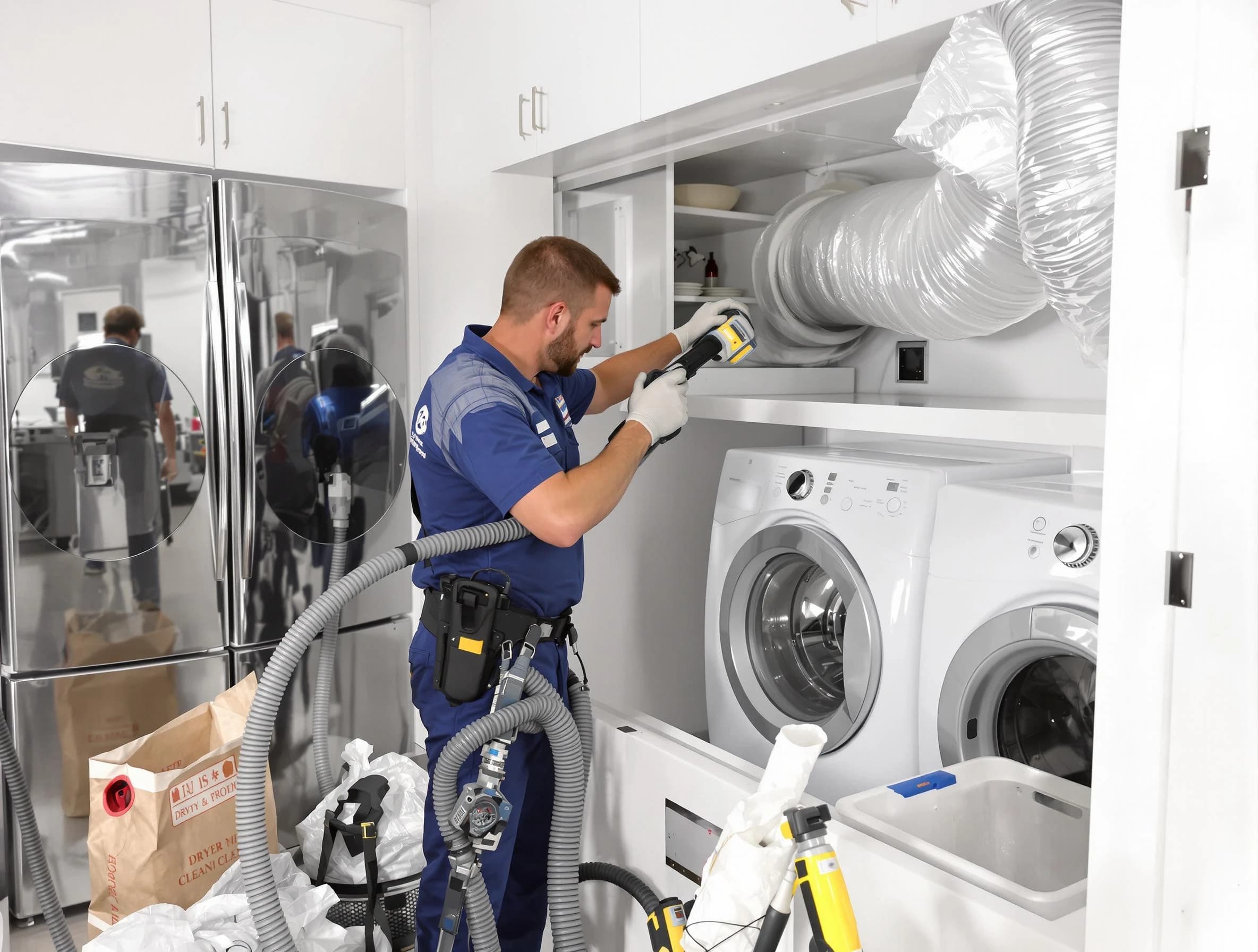 Professional duct cleaning by Lebanon Dryer Vent Cleaning in Lebanon