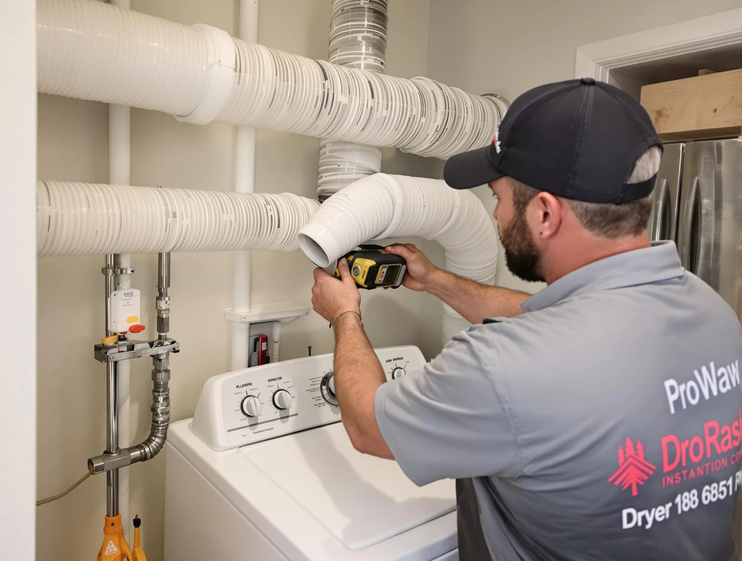 Professional dryer vent hose installation by Lebanon Dryer Vent Cleaning in Lebanon