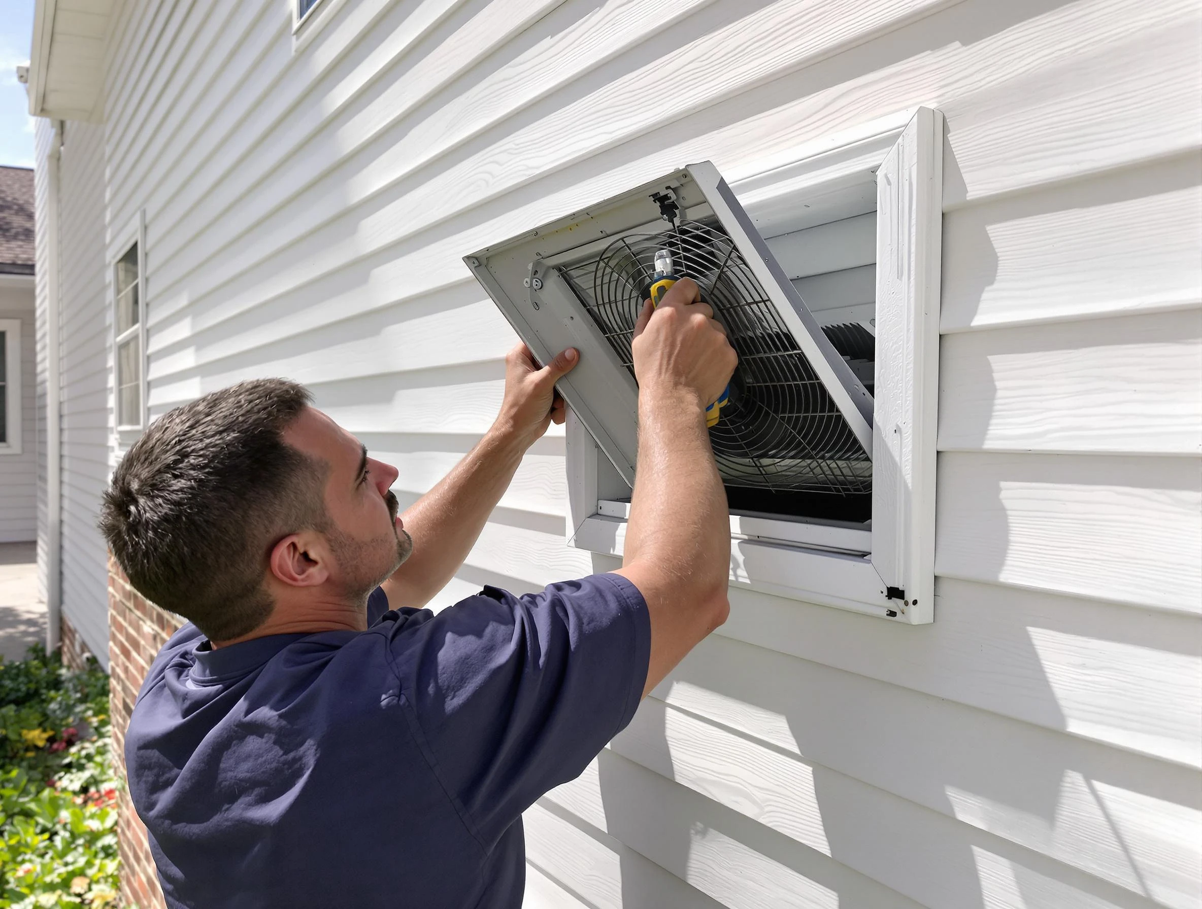 Dryer Vent Cover Replacement in Lebanon