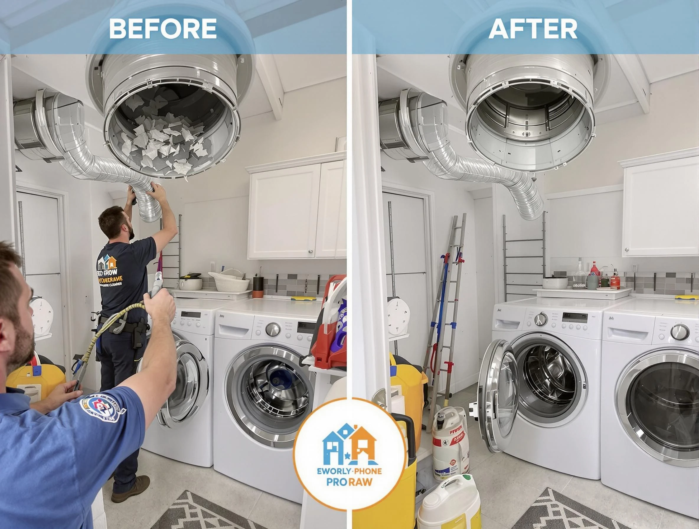 Residential dryer vent cleaning by Lebanon Dryer Vent Cleaning in Lebanon